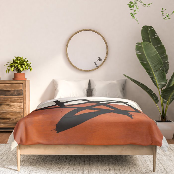 Orange Shards Comforter Gallery Image 3