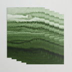 WITHIN THE TIDES FOREST GREEN by Monika Strigel Wrapping Paper Gallery Image 3