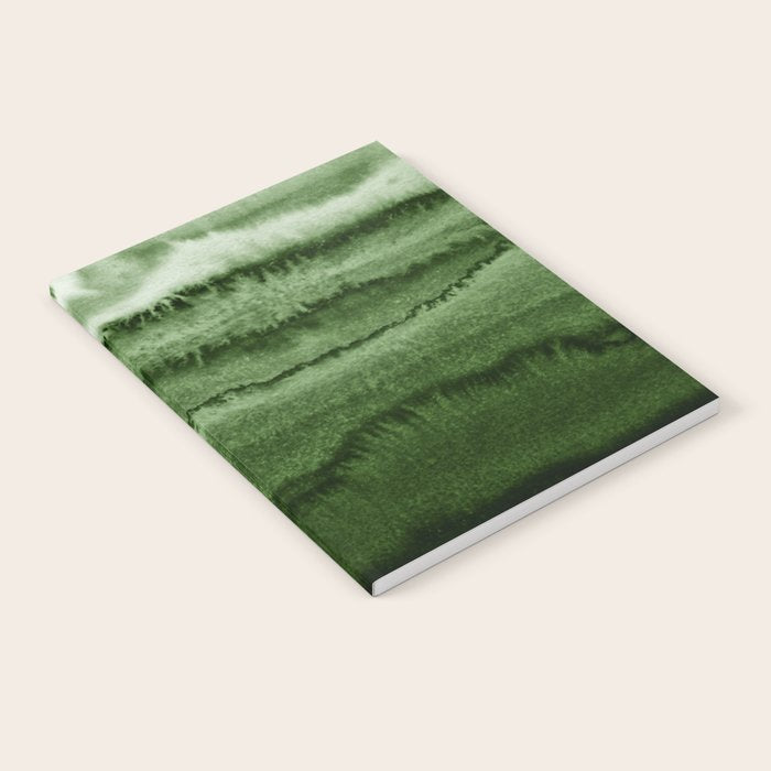 WITHIN THE TIDES FOREST GREEN by Monika Strigel Notebook Gallery Image 2