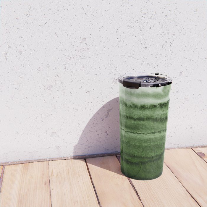 WITHIN THE TIDES FOREST GREEN by Monika Strigel Travel Mug Gallery Image 4