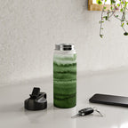 WITHIN THE TIDES FOREST GREEN by Monika Strigel Water Bottle Gallery Image 4