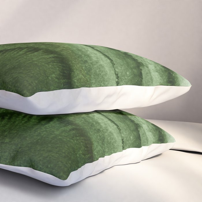 WITHIN THE TIDES FOREST GREEN by Monika Strigel Pillow Sham Gallery Image 3