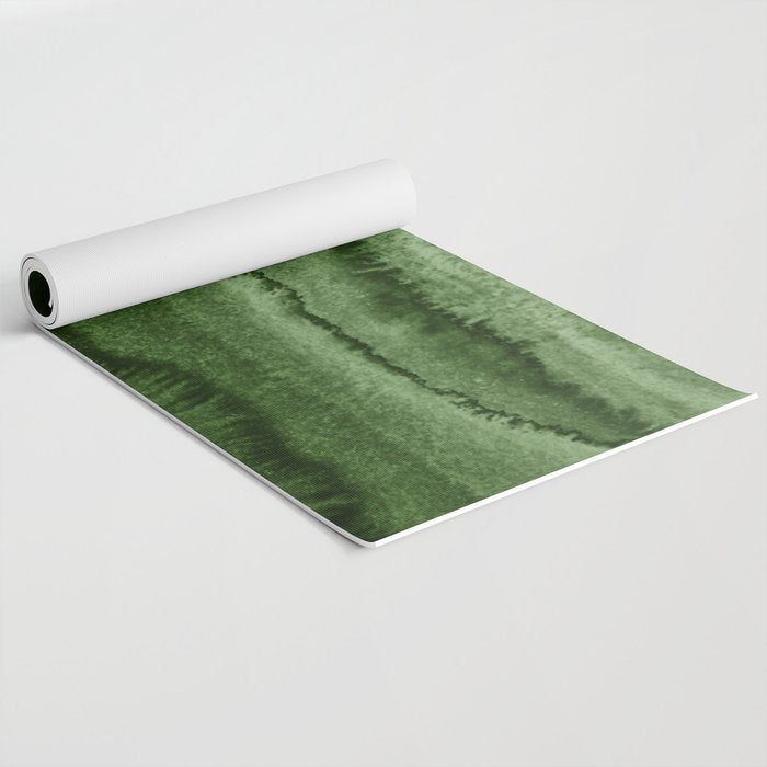 WITHIN THE TIDES FOREST GREEN by Monika Strigel Yoga Mat Gallery Image 2