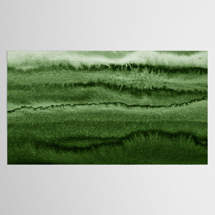 WITHIN THE TIDES FOREST GREEN by Monika Strigel Tablecloth Gallery Image 2