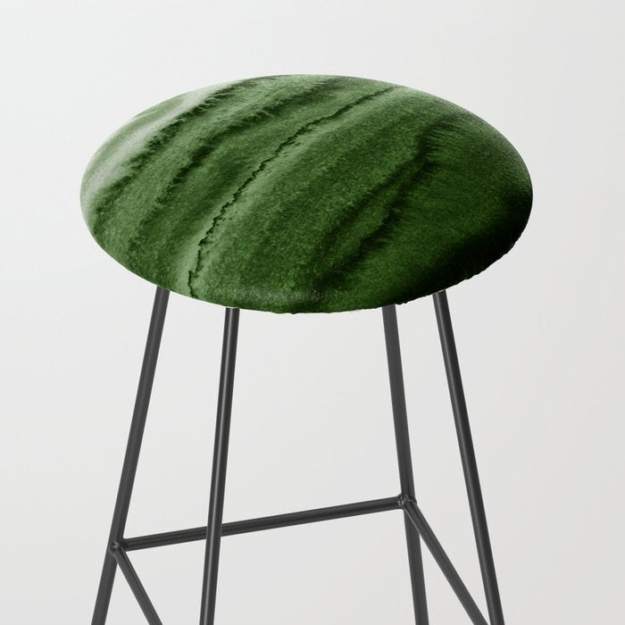 WITHIN THE TIDES FOREST GREEN by Monika Strigel Stool Gallery Image 2