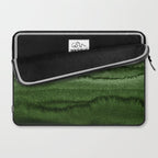 WITHIN THE TIDES FOREST GREEN by Monika Strigel Laptop Sleeve Gallery Image 2