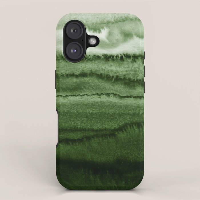 WITHIN THE TIDES FOREST GREEN by Monika Strigel iPhone Case Gallery Image 1