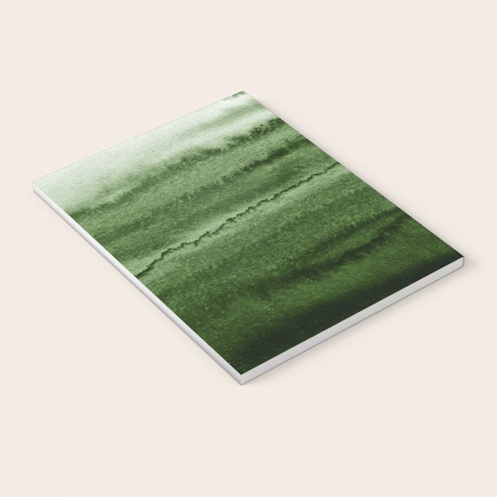 WITHIN THE TIDES FOREST GREEN by Monika Strigel Notebook Gallery Image 3