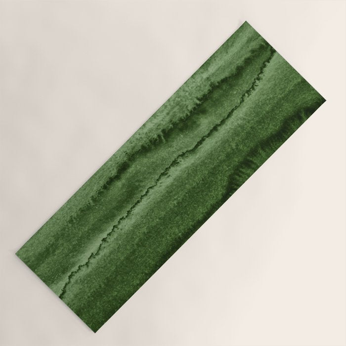 WITHIN THE TIDES FOREST GREEN by Monika Strigel Yoga Mat Gallery Image 1