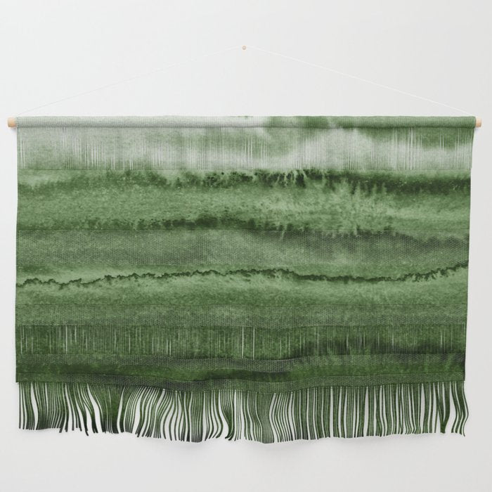 WITHIN THE TIDES FOREST GREEN by Monika Strigel Wall Hanging Gallery Image 1