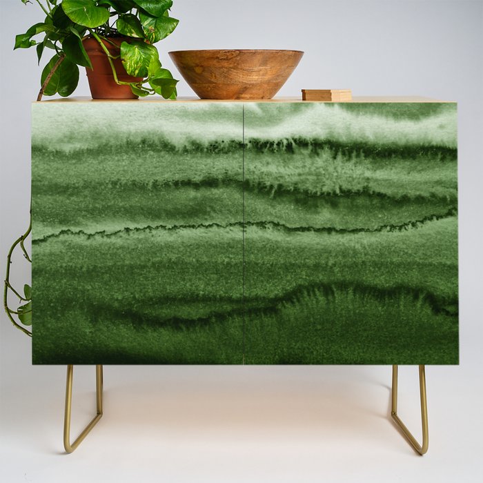 WITHIN THE TIDES FOREST GREEN by Monika Strigel Credenza Gallery Image 1