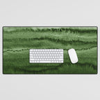 WITHIN THE TIDES FOREST GREEN by Monika Strigel Desk Mat Gallery Image 1