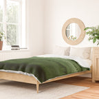 WITHIN THE TIDES FOREST GREEN by Monika Strigel Duvet Cover Gallery Image 2