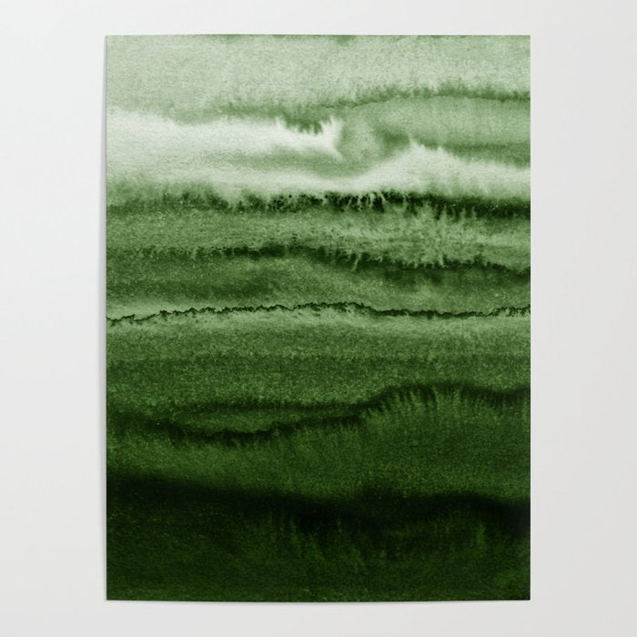WITHIN THE TIDES FOREST GREEN by Monika Strigel Poster Gallery Image 4