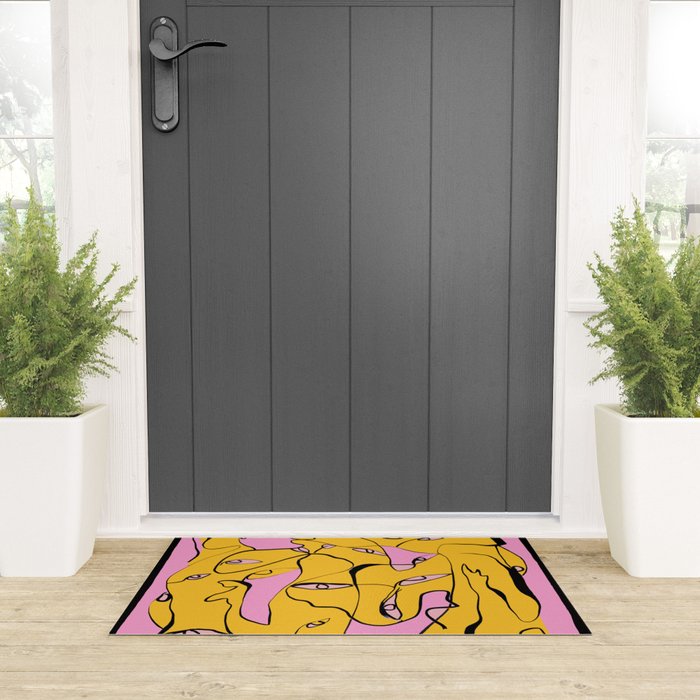 Abstract Figures 3 Welcome Mat Gallery Image 3