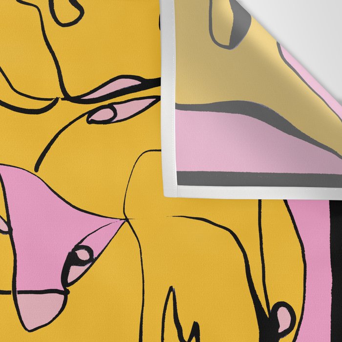 Abstract Figures 3 Wall Tapestry Gallery Image 3