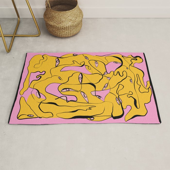 Abstract Figures 3 Rug Gallery Image 1