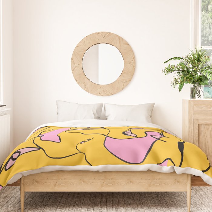 Abstract Figures 3 Duvet Cover Gallery Image 3