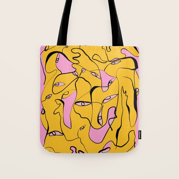 Abstract Figures 3 Tote Bag Gallery Image 1