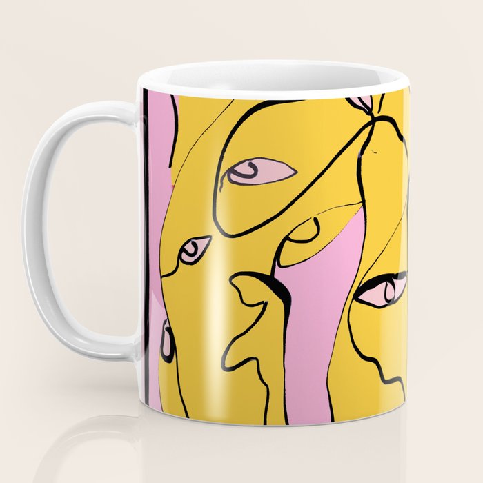 Abstract Figures 3 Coffee Mug Gallery Image 3
