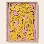 Abstract Figures 3 Serving Tray Gallery Image 1