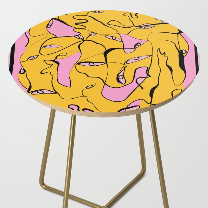 Abstract Figures 3 Side Table Gallery Image 2