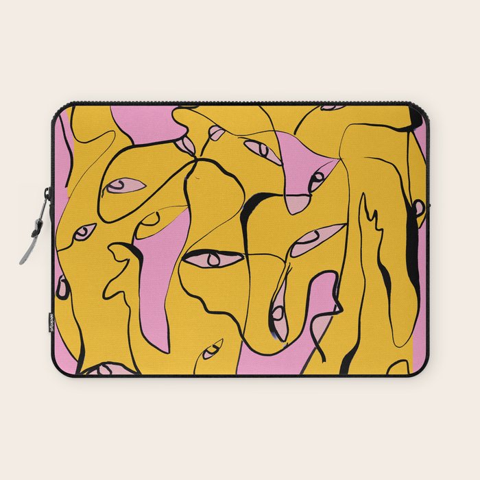 Abstract Figures 3 Laptop Sleeve Gallery Image 1