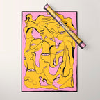 Abstract Figures 3 Wrapping Paper Gallery Image 1