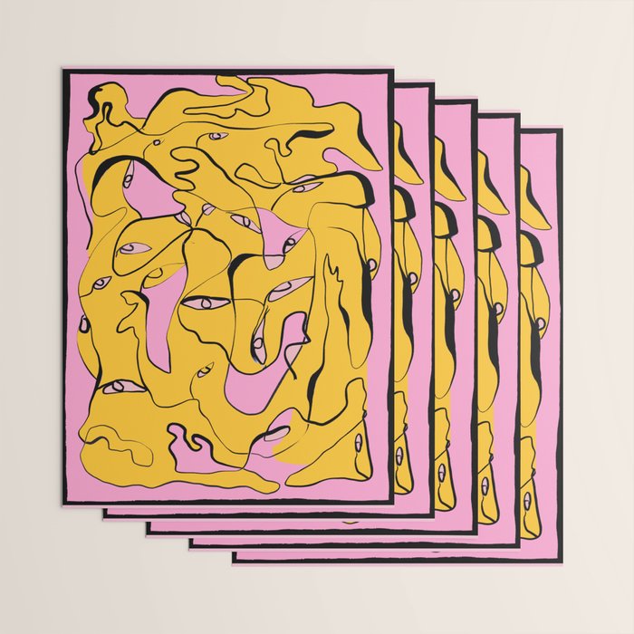 Abstract Figures 3 Wrapping Paper Gallery Image 3