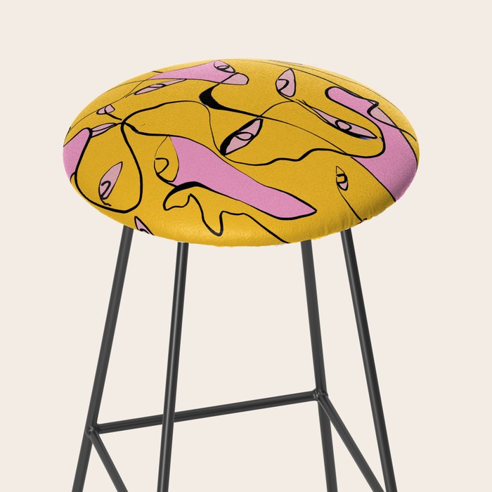 Abstract Figures 3 Stool Gallery Image 2