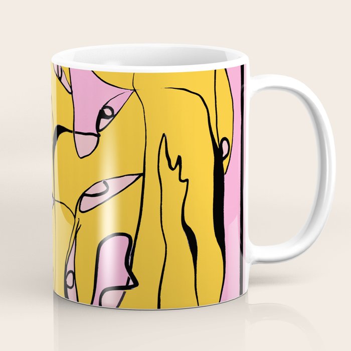 Abstract Figures 3 Coffee Mug Gallery Image 1