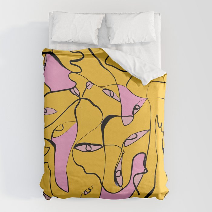 Abstract Figures 3 Duvet Cover Gallery Image 6