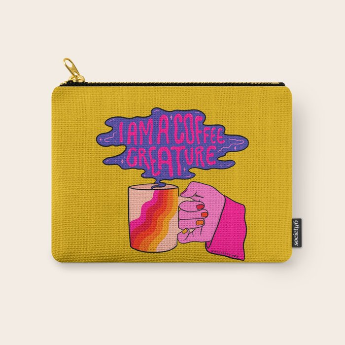 Coffee Creature Carry All Pouch Gallery Image 1