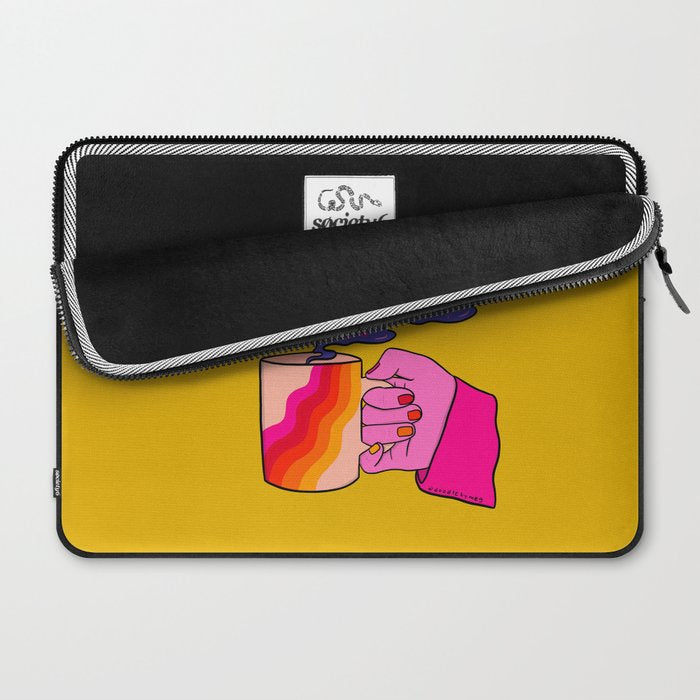 Coffee Creature Laptop Sleeve Gallery Image 2