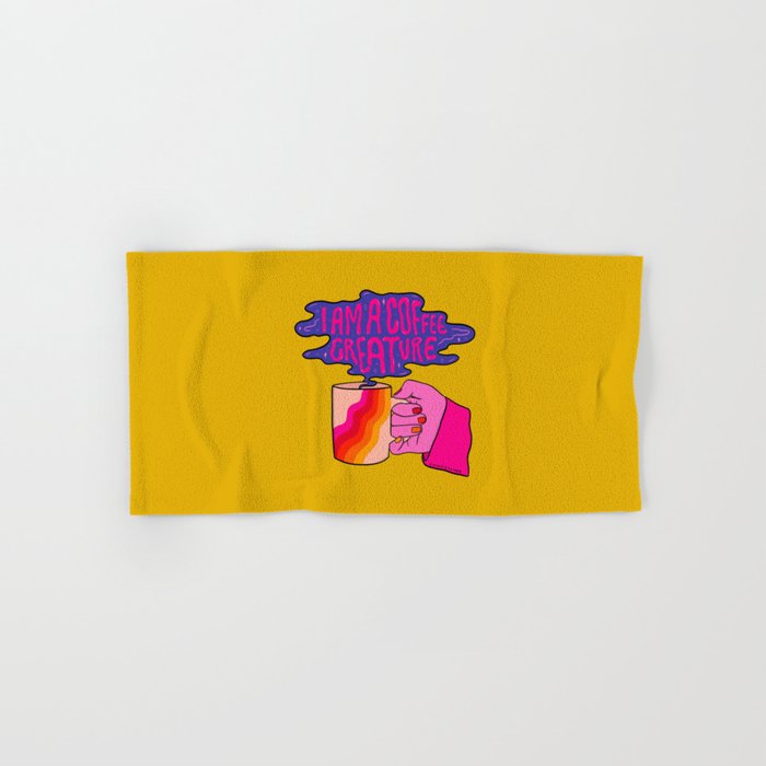 Coffee Creature Bath Towel Gallery Image 1