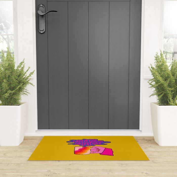 Coffee Creature Welcome Mat Gallery Image 3