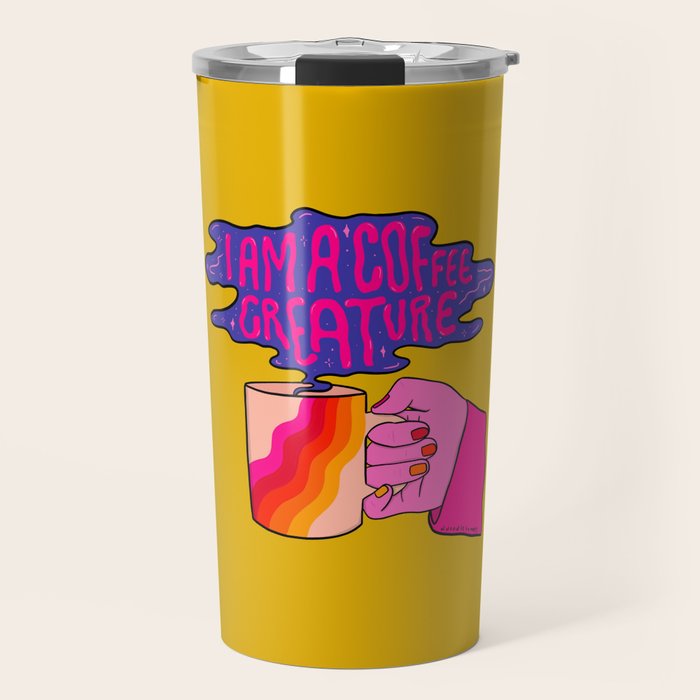 Coffee Creature Travel Mug Gallery Image 1