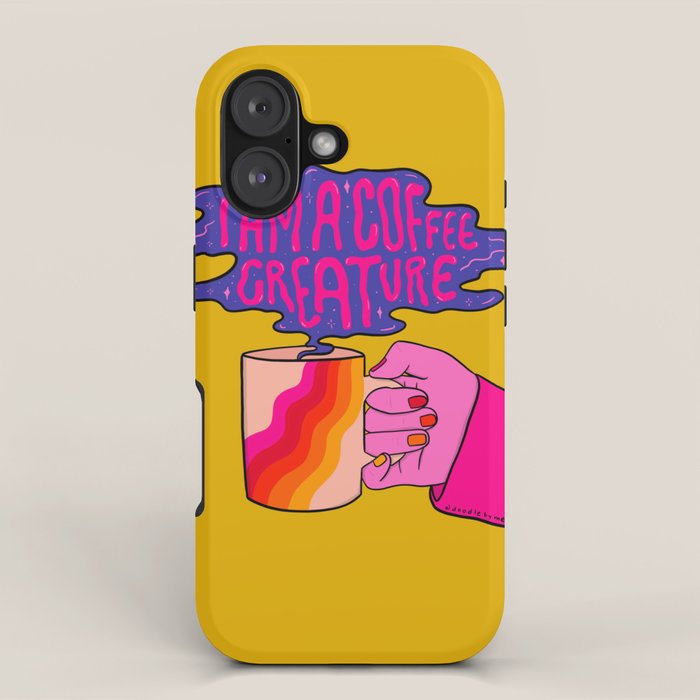 Coffee Creature iPhone Case Gallery Image 1