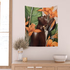 Ethereal Bloom Wall Tapestry Gallery Image 2