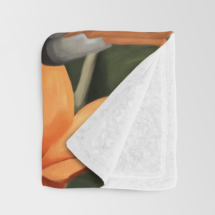 Ethereal Bloom Throw Blanket Gallery Image 3
