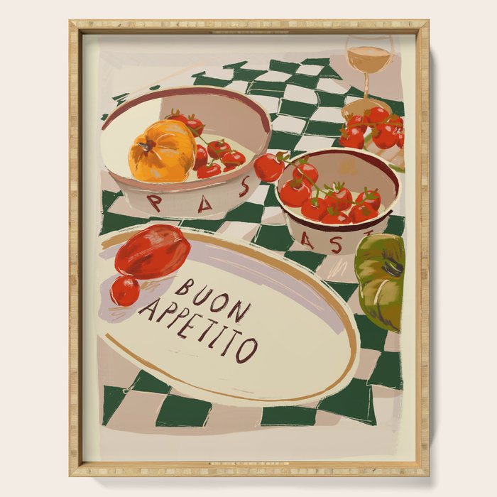 Buon Appetito Serving Tray Gallery Image 1