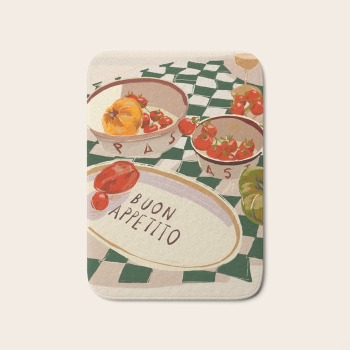 Buon Appetito Bath Mat Gallery Image 1