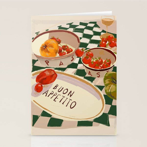 Buon Appetito Stationery Card Gallery Image 2