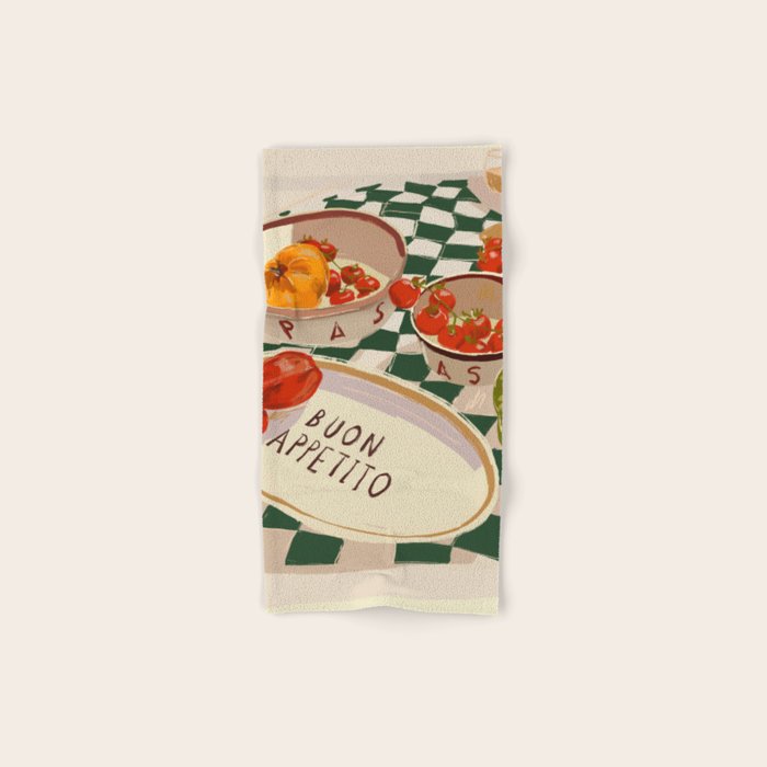Buon Appetito Bath Towel Gallery Image 1