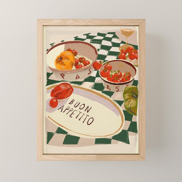 Buon Appetito Mini Art Print Gallery Image 1