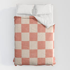 CHECKER - 001 - Guava Comforter Gallery Image 6
