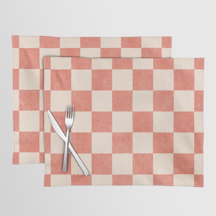 CHECKER - 001 - Guava Placemat Gallery Image 1