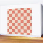 CHECKER - 001 - Guava Wall Mural Gallery Image 2