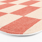CHECKER - 001 - Guava Bath Mat Gallery Image 3