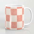 CHECKER - 001 - Guava Coffee Mug Gallery Image 1